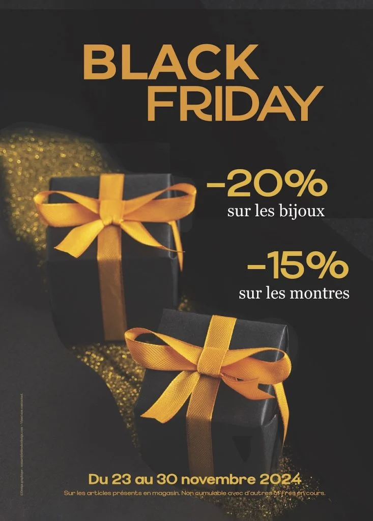 Black Friday Bijouterie IUNG : Offres Exclusives du 23 au 30 Novembre 2024