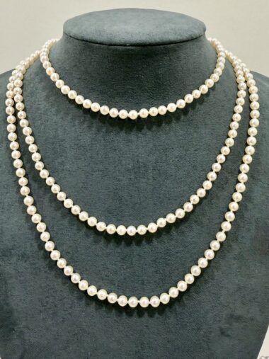 Collier Sautoir Perles Akoyaa