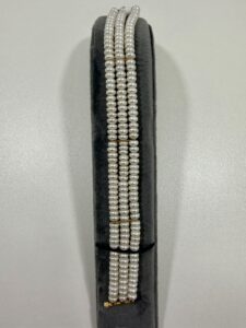 Bracelet triple rangs de perles
