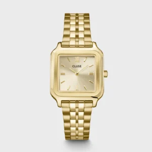 Montre Cluse Gracieuse acier, entièrement dorée CW11902