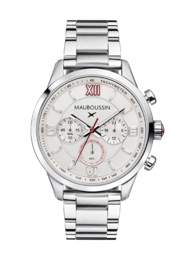 Montre Mauboussin Montres UN UNE VIE Blanc ACIER 9466300590