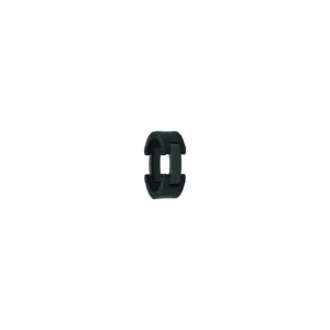 Bague herbelin bijoux taille 62 cap camarat céramique noire acier et céramique