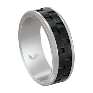 Bague jourdan taille 62 oahu bague acier bicolore
