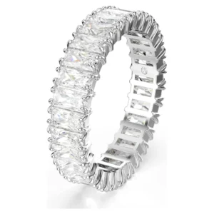 Bague swarovski empierrée taille 55 re matrix:bague bagueall arnd white rhs 5 métal argenté gris