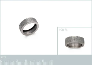 Bague taille 60 argent 925 gris