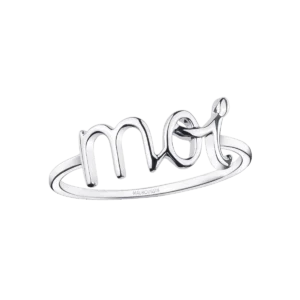 Bague tout or Mauboussin taille 53 moi or gris Or 750/1000 Gris rhodié