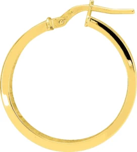Boucles d'oreilles créoles or 375/1000 jaune