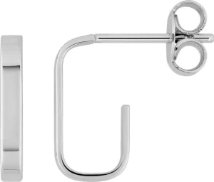 Boucles d'oreilles puces bo.demi créo ag925rh argent gris