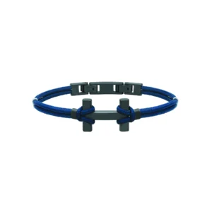 Bracelet herbelin bijoux h amarrage 24mm titane dark bleu marine 19mm