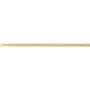 Bracelet phebus acier 316l ipg 210mm jaune