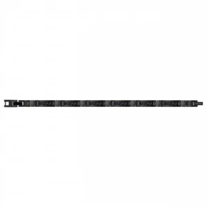 Bracelet phebus acier ipn carb.bleu 19.5 et 1.5cm noir