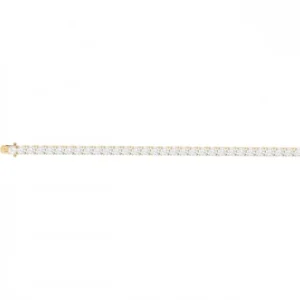 Bracelet plaque or 3 microns jaune