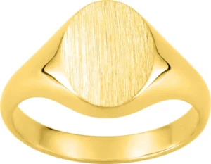 Chevalière taille 60 2l200 or 375/1000 jaune