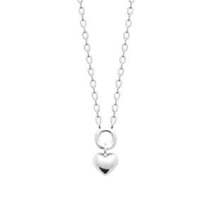 Collier argent 925 rhodié gris rhodié