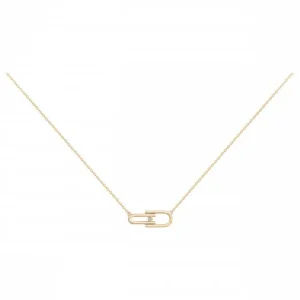 Collier la garçonne diamant pl.or jaune 3mor 750 1000,1dia 0.015cts 42 et 3cm