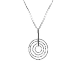 Collier orus argent 925 gris rhodié