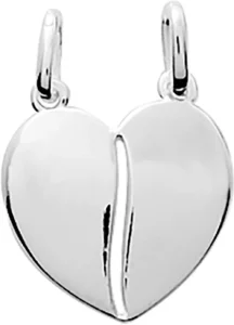Pendentif ag925rh argent gris rhodié