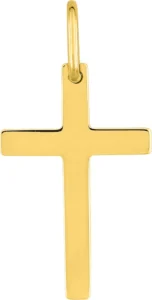 Pendentif croix x or 750/1000 jaune