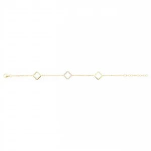 Pendentif plaque bra. or 3 microns jaune. 24 oxydes de zirconium blanc 16 et 3cm plaqué or