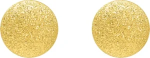 Boucles d'oreilles puces 5mm or 375 jaune Or 375/1000
