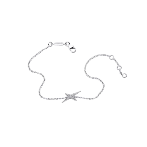 Bracelet avec pierre Mauboussin french valentine or gris Or 750/1000 Gris rhodié