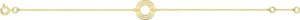 Bracelet motif or 750/1000 jaune