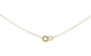 Collier avec pendentif Or 375/1000 collier etoile diamantage rond Jaune