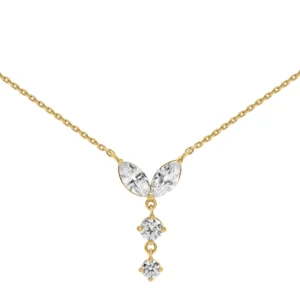 Collier avec pierre Or 375/1000 collier oxydes fdi24 ar42cm Jaune