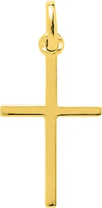 Pendentif croix or 375 jaune Or 375/1000