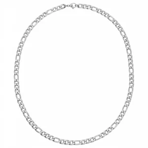 Collier phebus acier 316l -55cm gris
