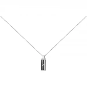 Collier phebus acier 50 et 5cm gris