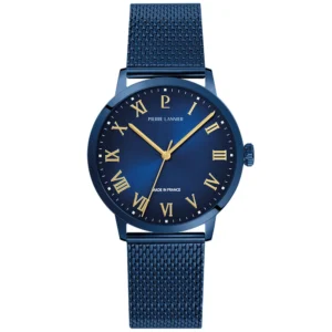 Montre Pierre Lannier Interval 256G469 Quartz Bleu Milanais