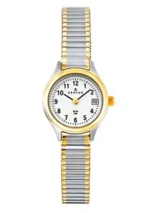 Montre Certus Quartz Femme Bicolore Métal Bicolore Cadran Blanc 622549