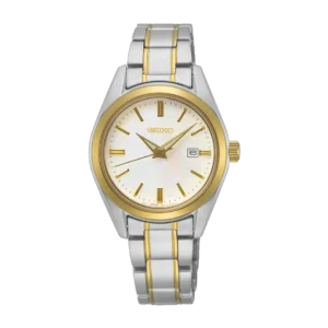Montre Seiko Discover More Quartz 29.8 mm Cadran Blanc SUR636P1